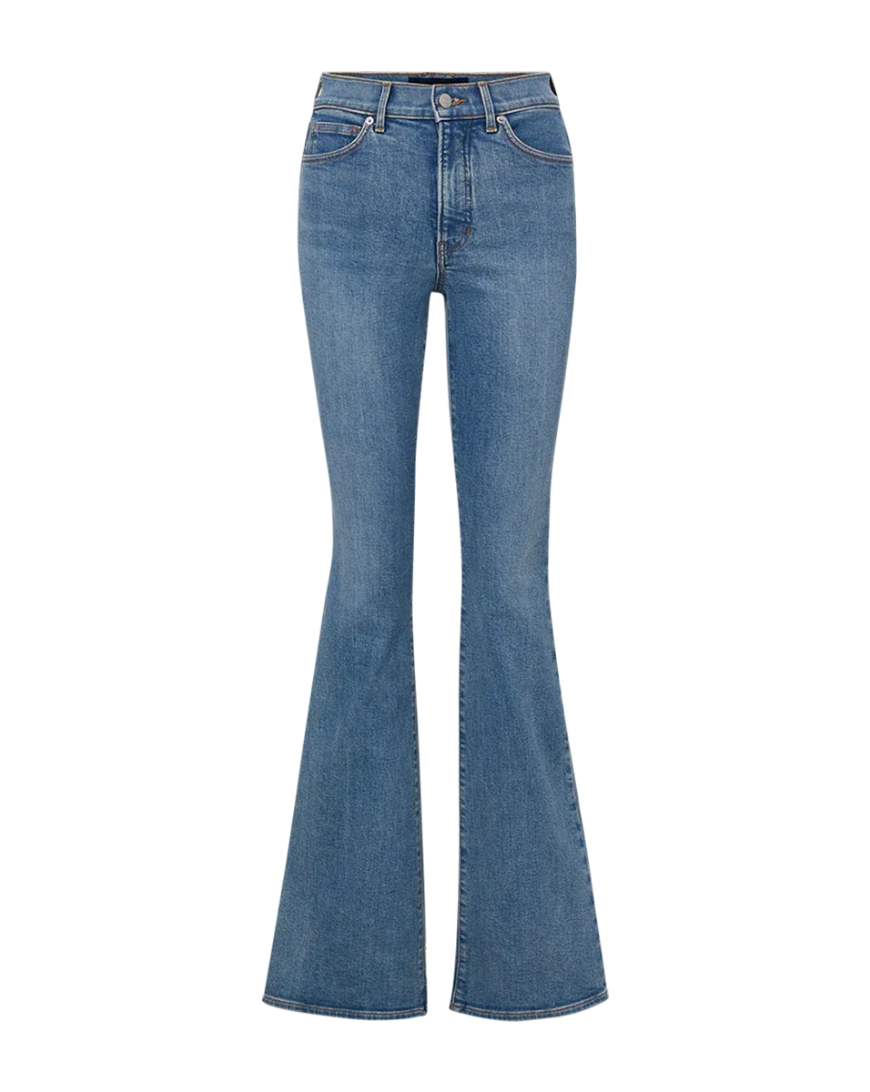 Veronica Beard Beverly High Rise Skinny Flare Wanderer