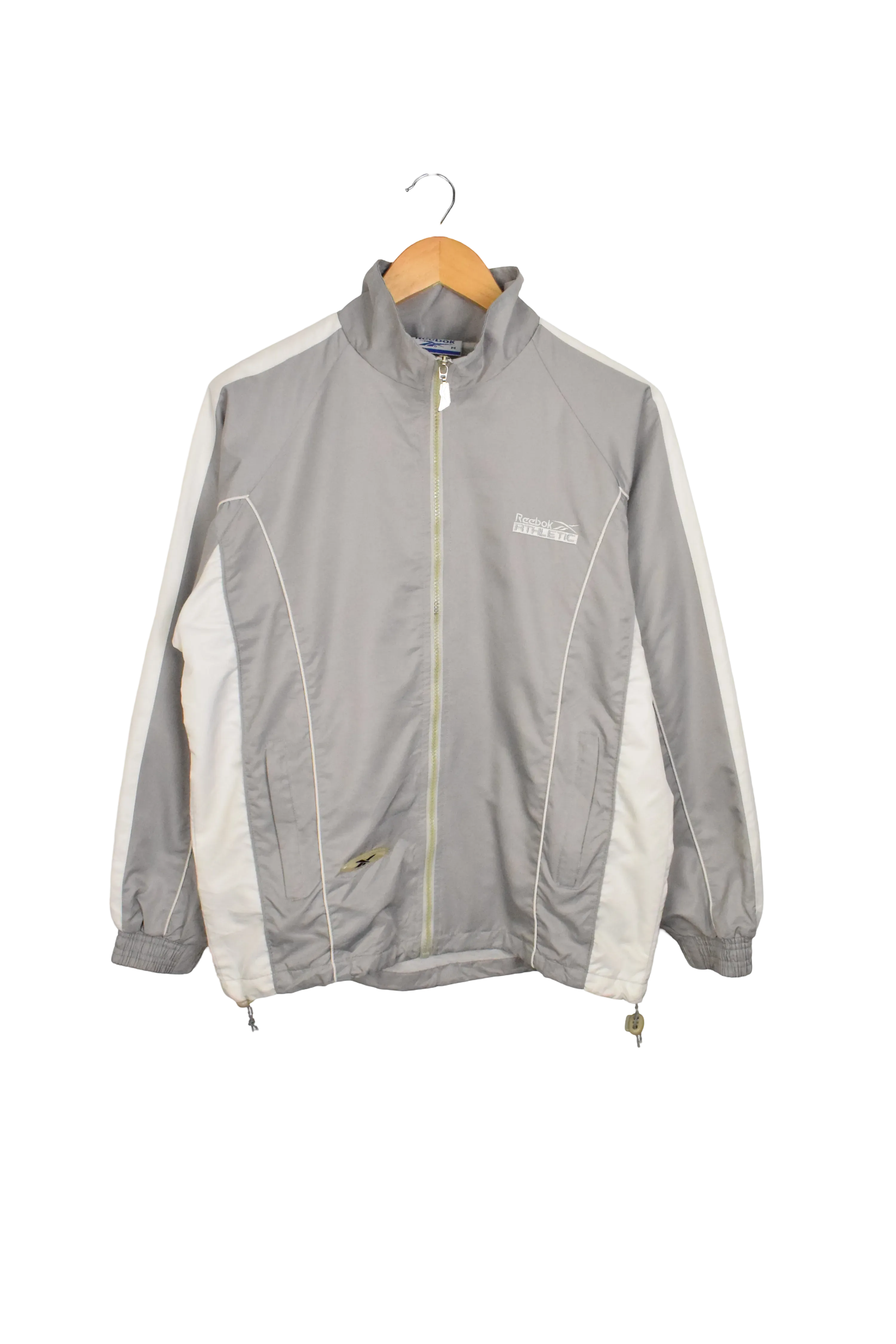 Vintage Reebok Grey Track Jacket (M)