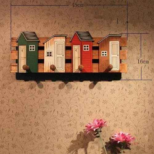 Vintage Retro House Coat Hanger