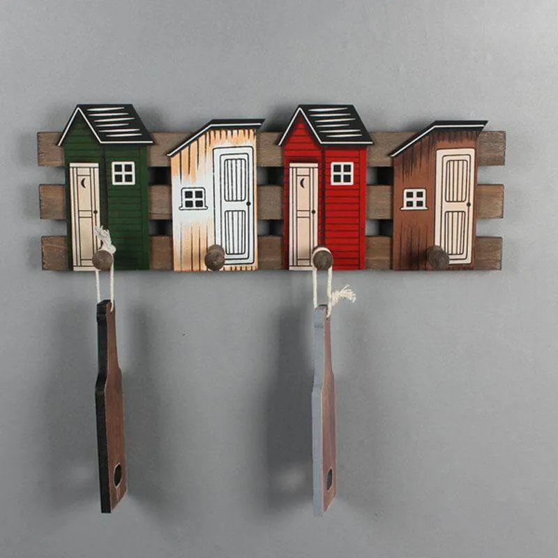 Vintage Retro House Coat Hanger