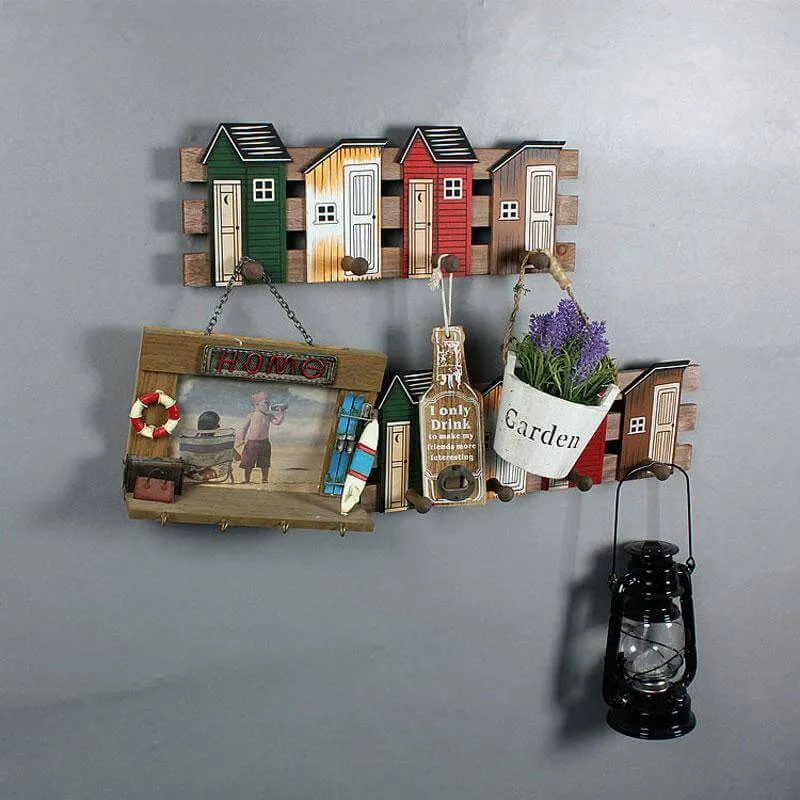 Vintage Retro House Coat Hanger