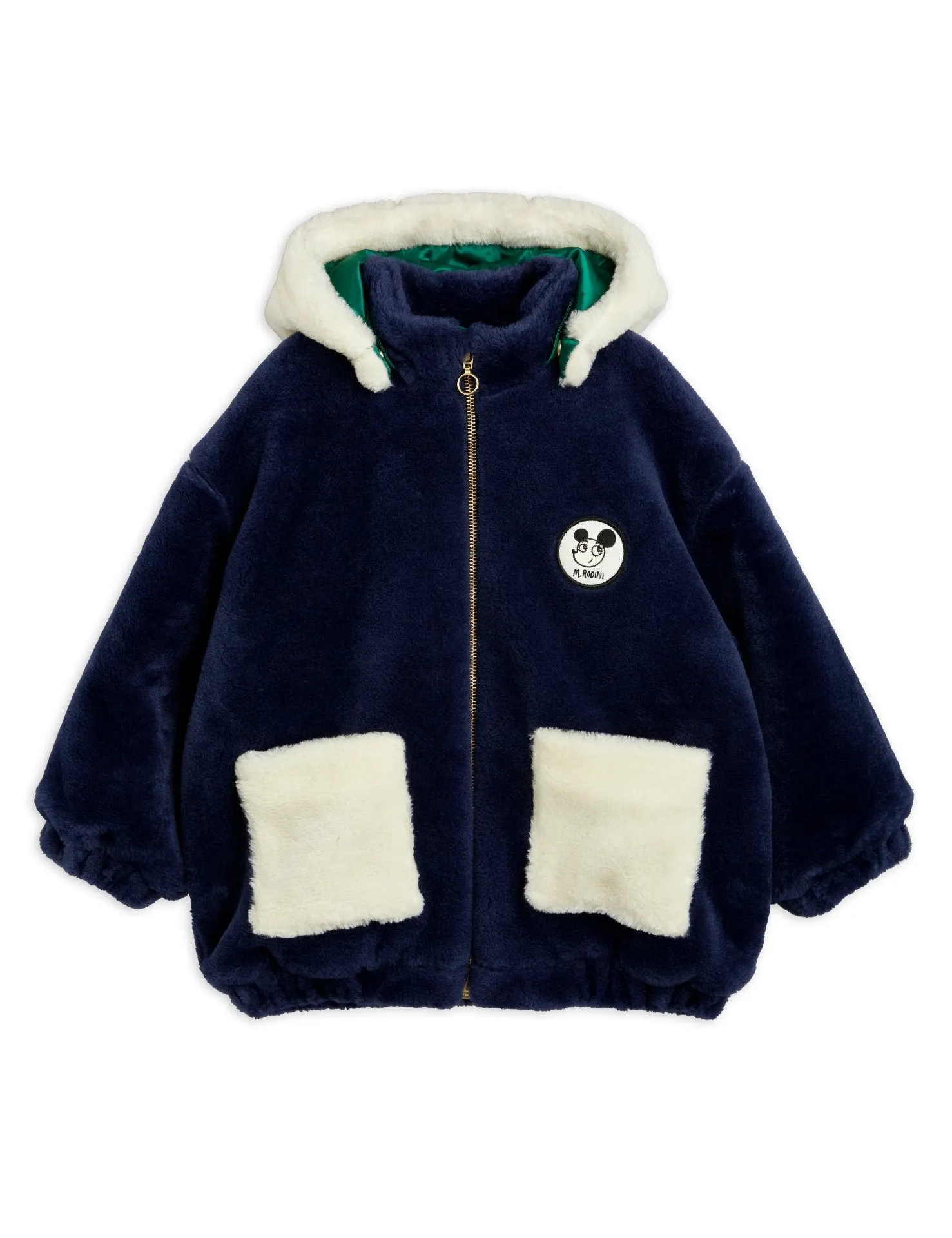 What's cooking faux fur baby jacket