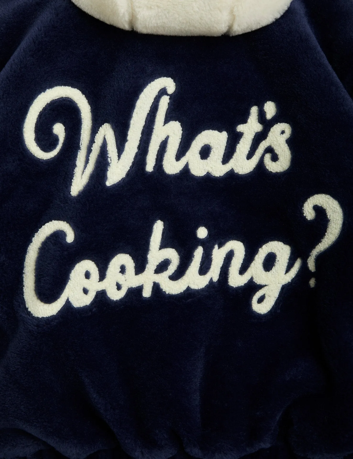What's cooking faux fur baby jacket