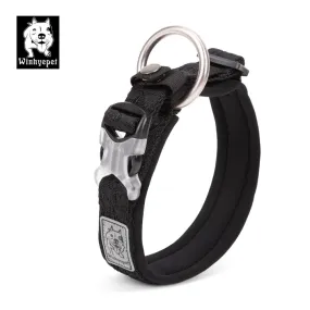 Whinhyepet Dog Collar black - S