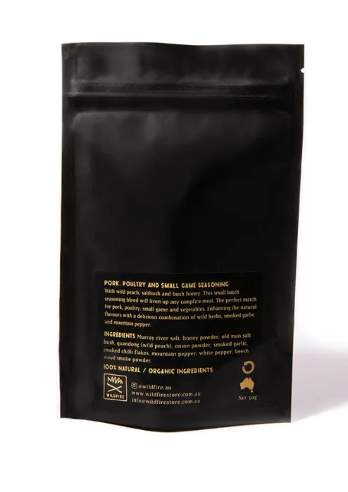 Wild Fire Seasonings And Rubs - Pork Poultry & Small Game