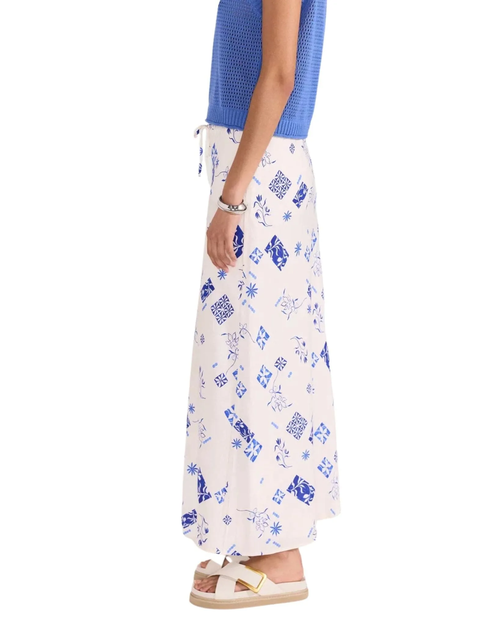 Womens Marella Bias Midi Skirt