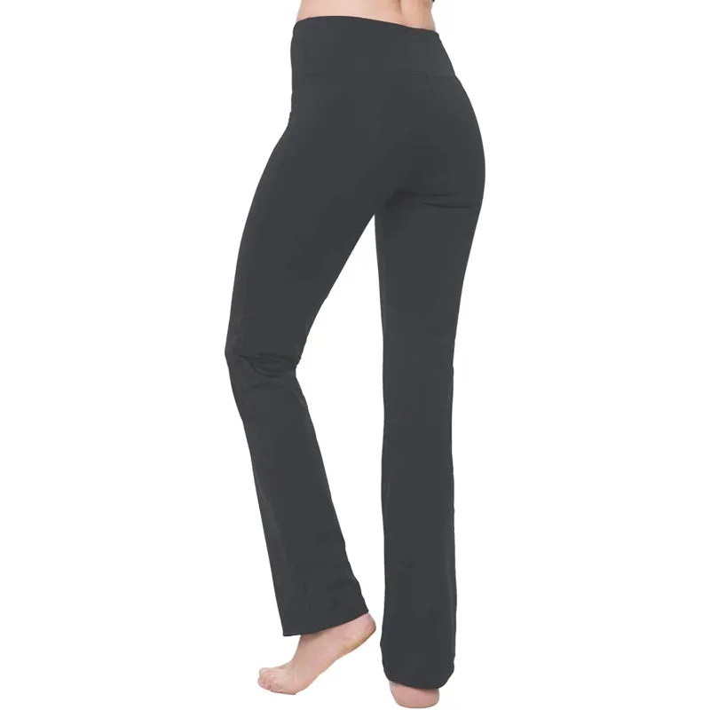 Women's Multicolor Pattern Straight Leg Yoga Pants High Waist Leggings