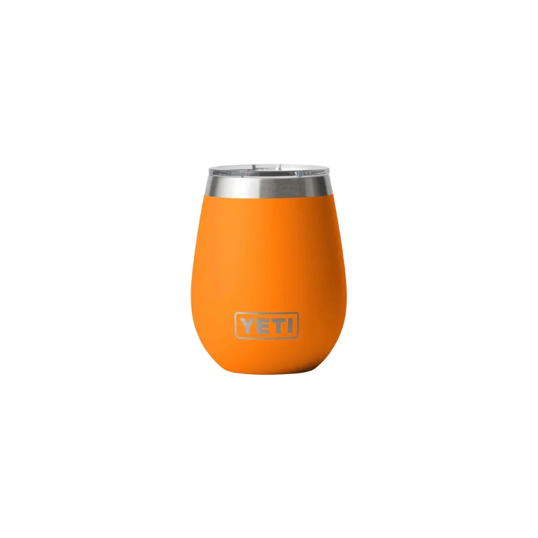 Yeti 10 Oz King Crab Orange Wine Tumbler